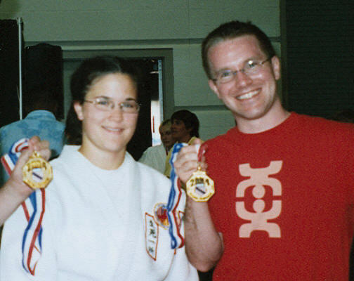 Jes Sanfilippo and David Hofhine Double Gold at 2004 AAU National Championships